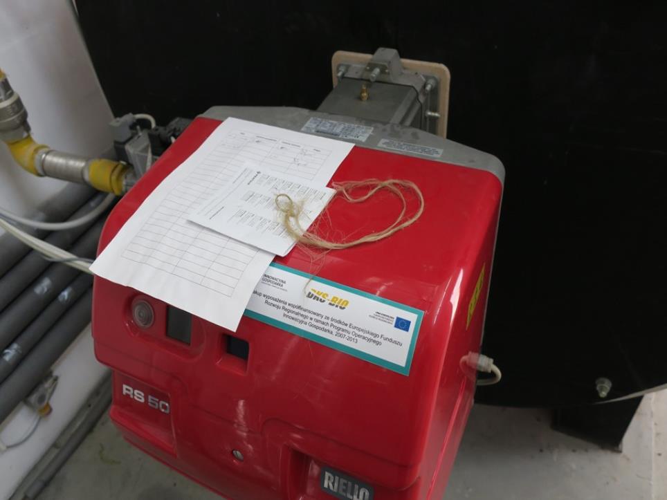 Machines from the biofuel production plant<br>
-2